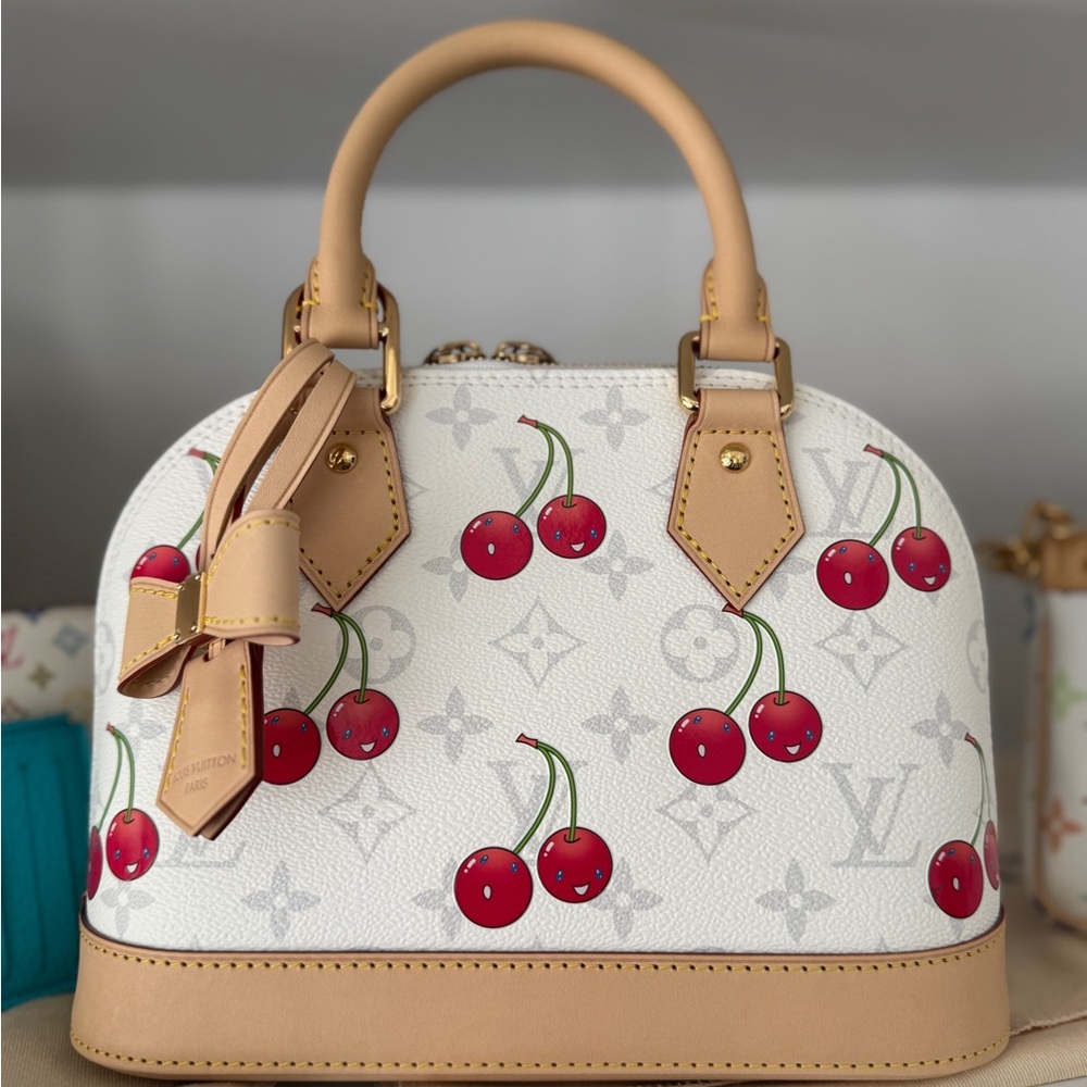 Louis Vuitton cherry Alma BB